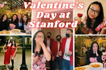 Valentine's Day at STANFORD: Getting Serenaded, Banquet, Galentine's and Ohmo Jewelry Haul