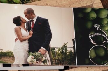 Italian Seamless Wedding Album at Cedar Creek Winery - Kelowna wedding photographer