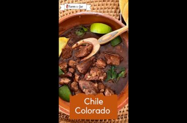 Chile Colorado Stew #shorts