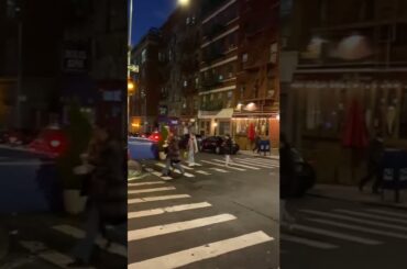 Outdoor dining at Little Italy in Manhattan #shorts