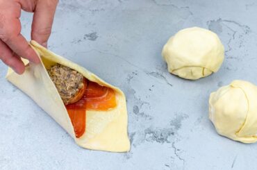 A recipe “stolen” from the Italian restaurants - made of pork meat and pastry dough!