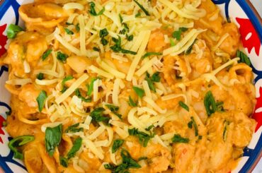 Chicken cheese pasta / Red and white sauce pasta/ Italian recipes