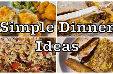 Easy Dinners | Simple Recipes | Budget & Family Friendly Cooking | Easy Meals to Make | Dinner