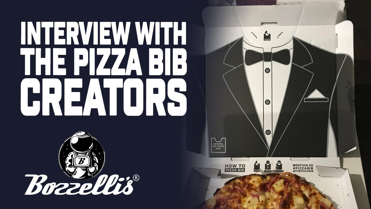Interview with the Pizza Bib Creators | Mike Bozzelli | Bozzelli's Wine TV Interview with the Pizza Bib Creators | Mike Bozzelli | Bozzelli's Wine TV