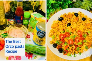 How to make Delicious Italian orzo pasta (recipe)@Sylheti Blog UK