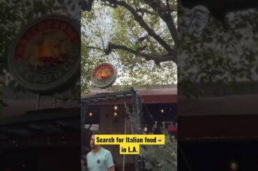 Italian food in Los Angeles