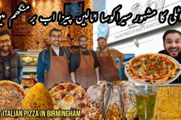 Best Italian Pizza In Birmingham | Imcafedeli | Siracusa Spicy Beef Italian Pizza | DanishVlogsster