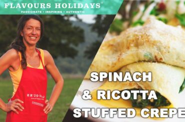 Stuffed Crepes with Ricotta & Spinach | Cooking with Livia #35