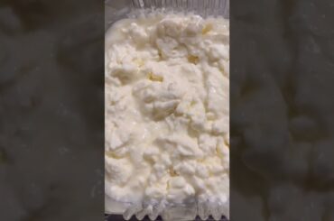 SQUACQUERONE FRESH CHEESE {IT’S MORE THAN MOZZARELLA] #italianfood  #shorts