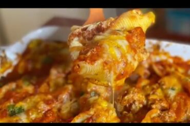 Stuffed Shells!! #pasta #italian #recipe