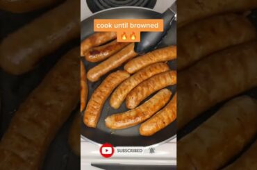 Italian Sausage Recipe Yummy #shorts