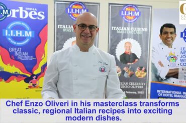 A week of Italian Excellence with Chef Enzo Oliveri!