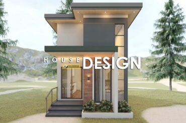 ELEGANT SMALL HOUSE DESIGN with LOFT | 4.00m x 6.00m (33 sqm Total Floor Area) | 3 BEDROOM