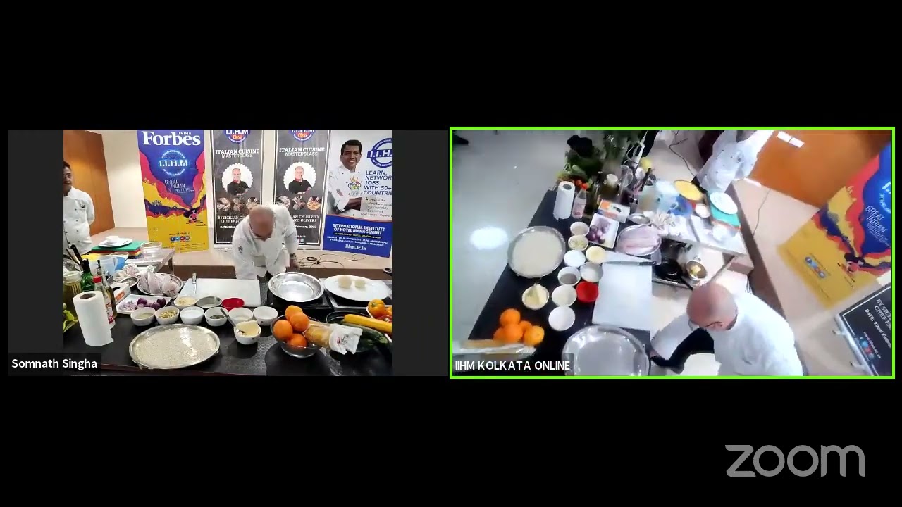 Italian Masterclass by Chef Enzo Oliveri | IIHM KOLKATA Italian Masterclass by Chef Enzo Oliveri | IIHM KOLKATA