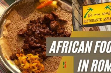 ZIGHINI | AFRICAN FOOD IN ROME | ASMARA RESTAURANT | In Italy Vlogs- Rome| #foodreview #asmara #cibo