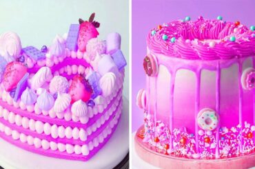 Easy & Quick Colorful Cake Decorating Tutorials | So Tasty Cake Decorating Recipes | So Easy Cakes