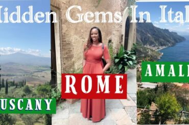 Ep 1: Luxury WanderLux Travel Series (Italy) | Rome | Tuscany | Amalfi | SIP in Italy | LuxLynneATL