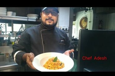 Italian Fresh Pasta Cooking by Chef Adesh