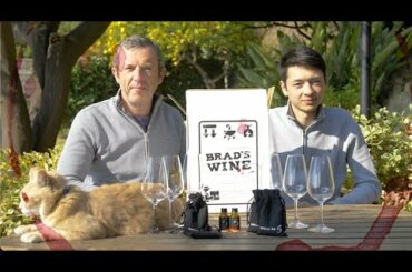 Brad Unpacks the March 2022 Subscription Wine Case with Special Guests Jackson and Tiger