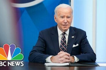Watch Joe Biden’s Full Speech Denouncing Russia’s Invasion of Ukraine | NBC News