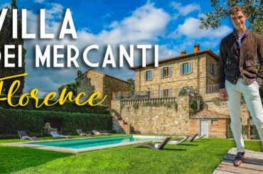 ELEGANT HISTORIC VILLA WITH PRIVATE CHAPEL FOR SALE IN FLORENCE, TUSCANY - ROMOLINI