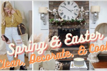 *2022* SPRING EASTER HOME DECOR - SPEED CLEANING MOTIVATION - HOMEMADE SPAGHETTI DINNER-CASEY HELTON