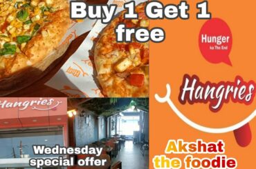Buy 1 Get 1 free medium size pizza Wednesday special offer must watch ||Akshat Sharma|| #hangries