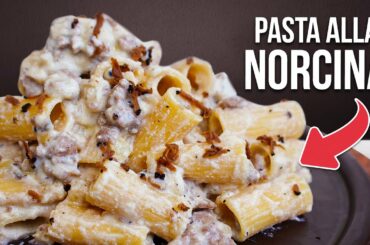 How to Make Creamy PASTA alla NORCINA Like an Italian (Most Underrated Pasta)