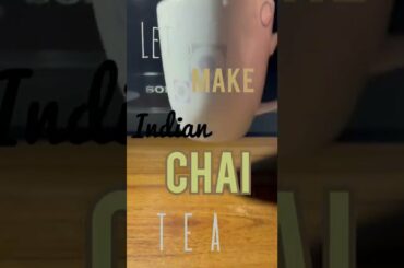 Indian Chai Tea Recipe. Quick and easy. #asmr #cooking #chai #drinks