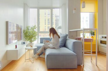 NEVER TOO SMALL Kyiv Compact Designer Apartment Ukraine - 32sqm/344sqft