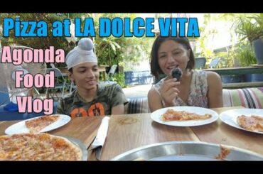 Margherita & Pollo Pizza in Agonda at La Dolce Vita I Famous Italian Restaurant I Food & Stay India