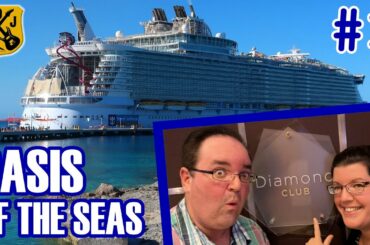 Oasis Of The Seas Pt.1 - Embarkation Day, "The Key" Lunch, Balcony Cabin Tour, Diamond Club Lounge