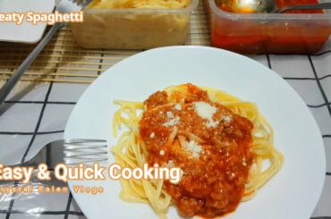 Easy & Quick Cooking: Meaty Spaghetti with Del Monte Italian Style Spaghetti Sauce | Chill Music