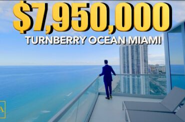 Miami Condo Tour | $7.9 Million Dollar | Turnberry Ocean Club | Oceanfront | Peter J Ancona