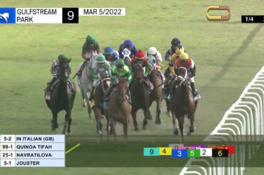 Gulfstream Park March 5, 2022 Race 9