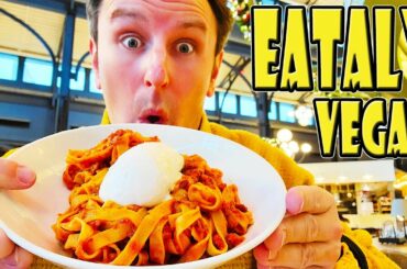 EPIC ITALIAN FOOD HALL in Las Vegas: Eataly at Park MGM