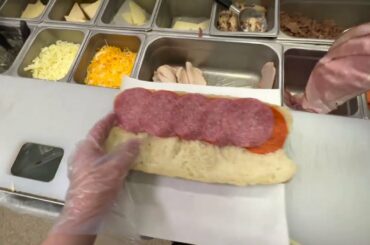 Subway Italian B.M.T. but No Cheese