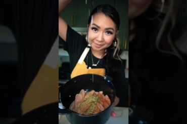 Italian Herb Cheese Crusted Chicken | Airfryer Recipe | AngielaEats