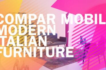 Compar Mobili Modern Furniture for the Living Room and Dining Room from Italy