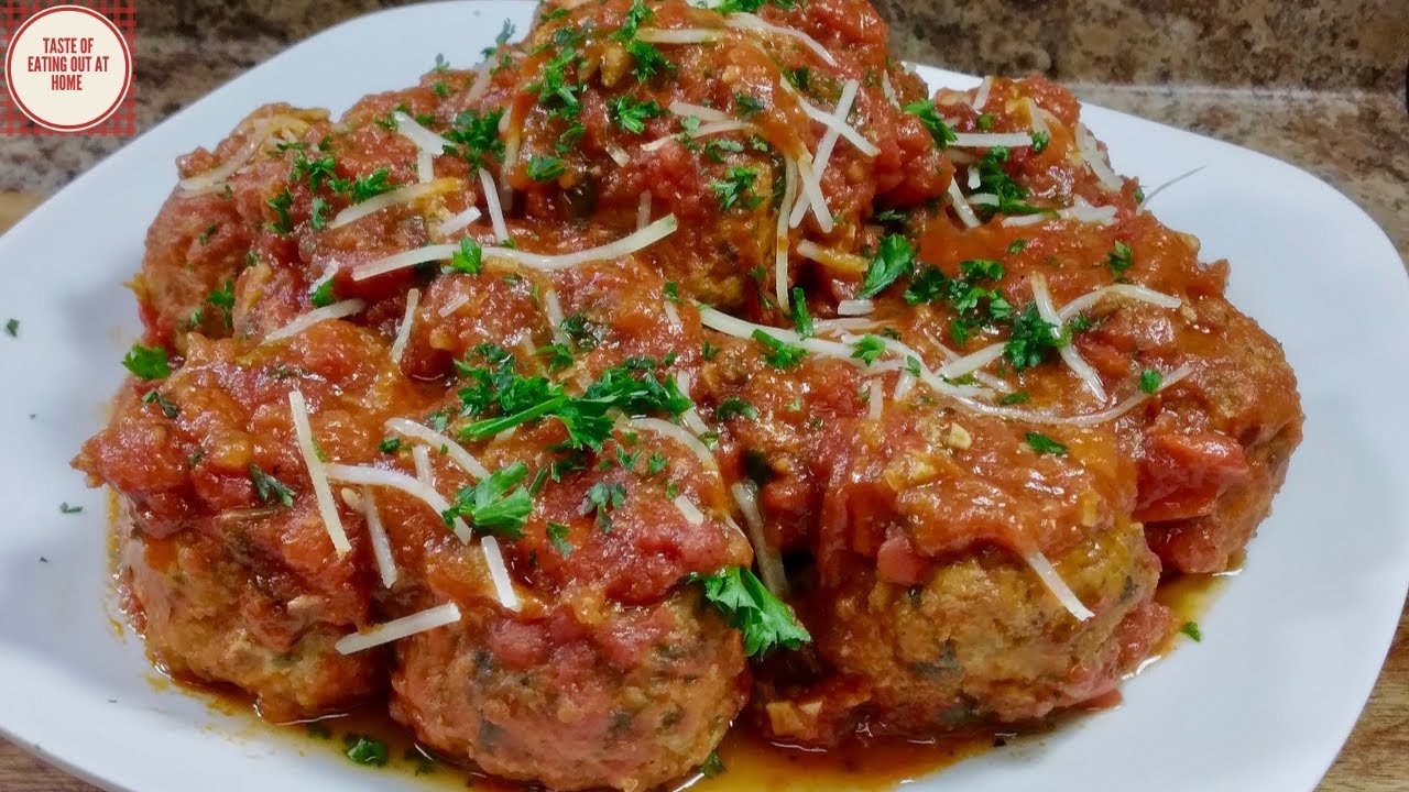 Juicy Meatball Recipe – How to Cook Delicious Meatballs – Italian Style – Tomato Sauce and Meatballs Juicy Meatball Recipe - How to Cook Delicious Meatballs - Italian Style - Tomato Sauce and Meatballs