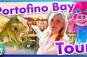 This Universal Studios Hotel is WAY BETTER Than Disney - - Portofino Bay Tour