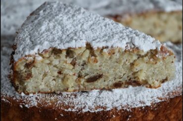 Torta Di Riso!Italian Flourless Rice Cake!