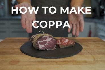 Make Italian Coppa at home- A delicacy