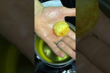 SWOLLEN FRIED POTATOES #shorts #asmr