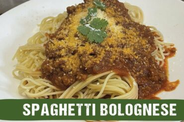 Spaghetti Bolognese | Italian Style Pasta Recipe #cashewed #pastarecipe