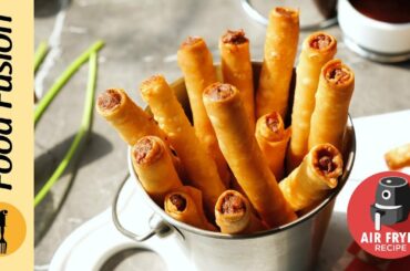 Chicken Cigars / Pencil Sticks Lunchbox Friendly Recipe By Food Fusion (Ramazan Special)