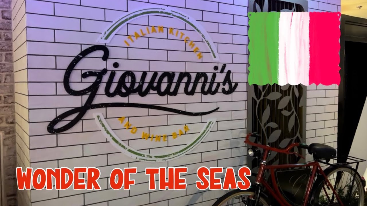 Giovanni’s Italian Kitchen on WONDER OF THE SEAS Giovanni’s Italian Kitchen on WONDER OF THE SEAS