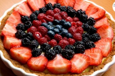 Fresh Berries and Custard Tart | Delicious Italian Recipe