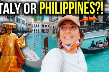The LITTLE ITALY of the PHILIPPINES - craziest FILIPINO MALL you will see!