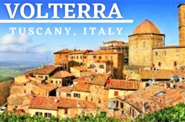 VOLTERRA, Tuscany, Italy | Walking Tour : Tuscan Wines and Views + House Tour #tuscany